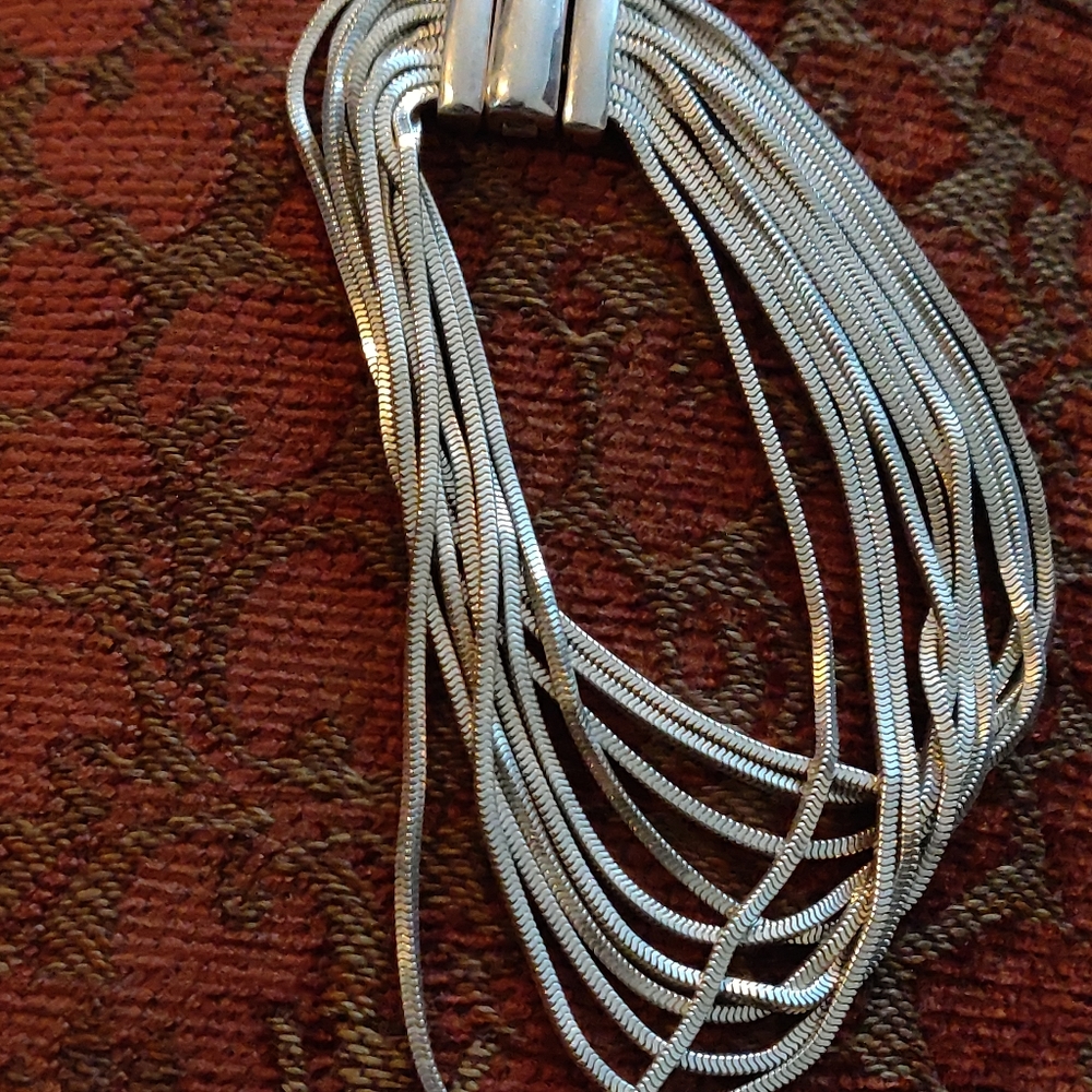 MILOR 925 silver strling bracelet